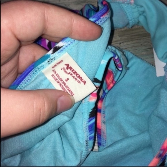 Arizona Jeans Co Blue Bikini Bottoms - Picture 4 of 4